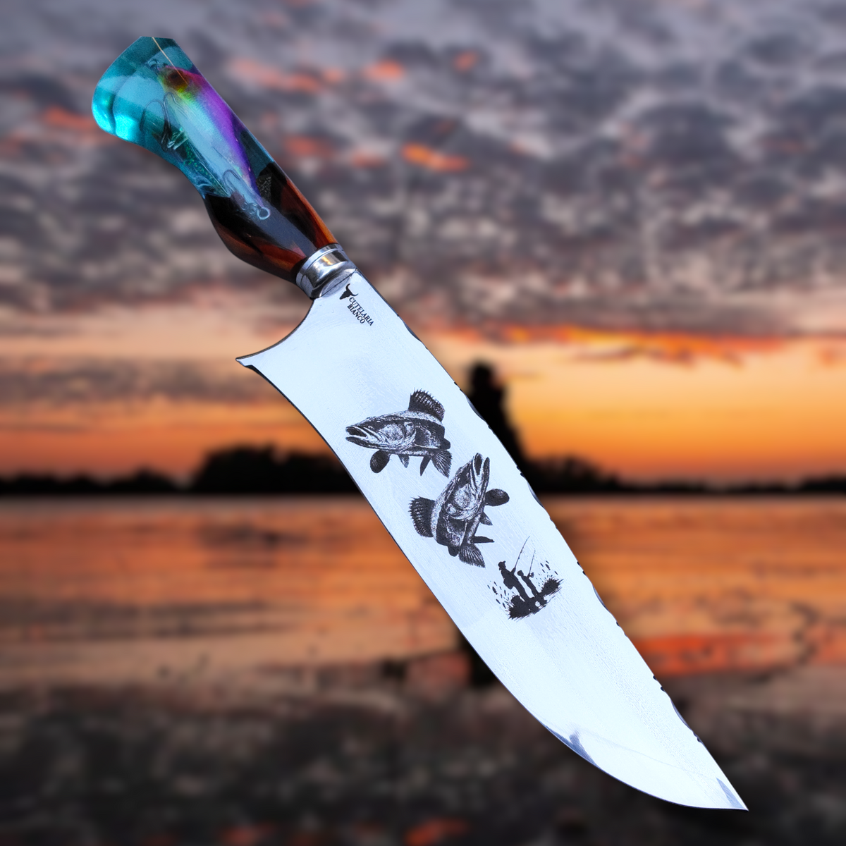 Faca Artesanal Pescador Premium - Serie LIMITADA